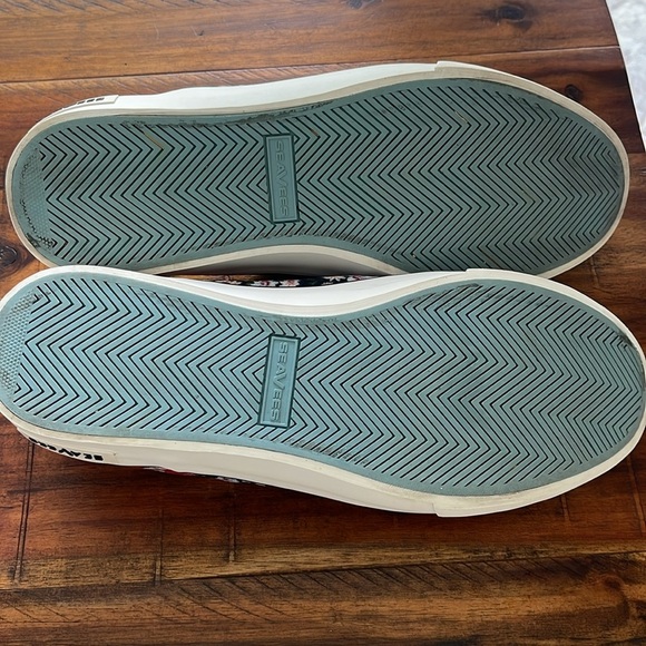 SEAVEES Womens Hawthorne DAISY Slip On Sneakers Shoes Casual floral   Sz 11 - Picture 10 of 16